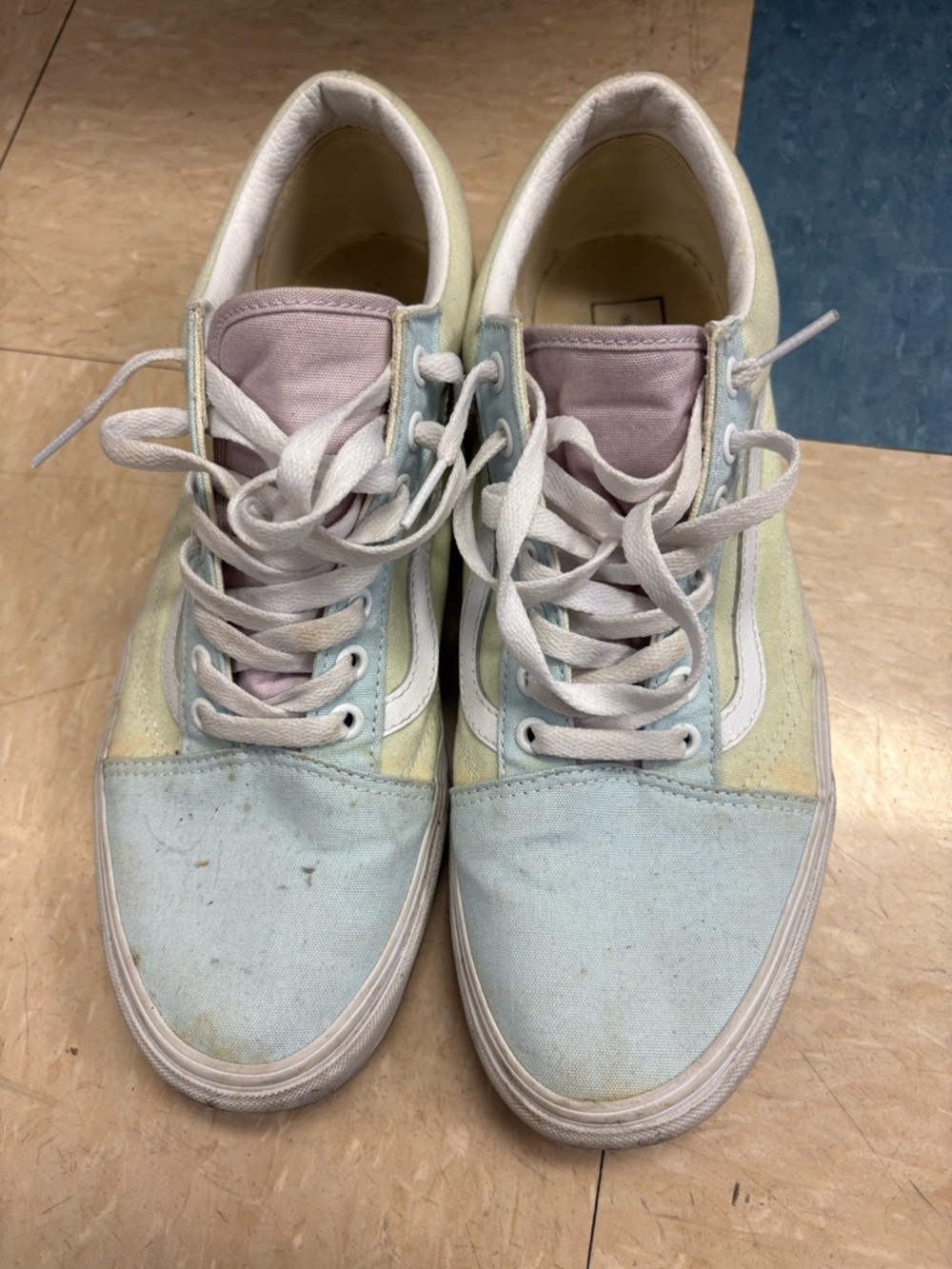Vans Pastel Multi-Color Low Top Sneakers